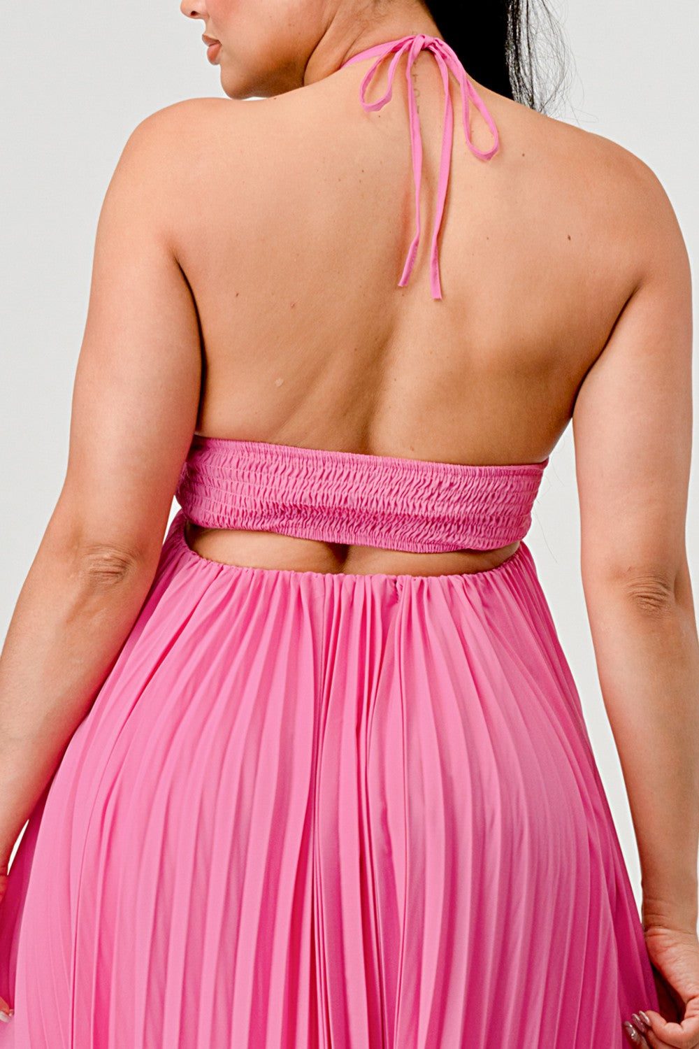 Flowy Sleeveless Pleated Maxi Dress view 8 - Sleeveless Flowy Dresses For Women