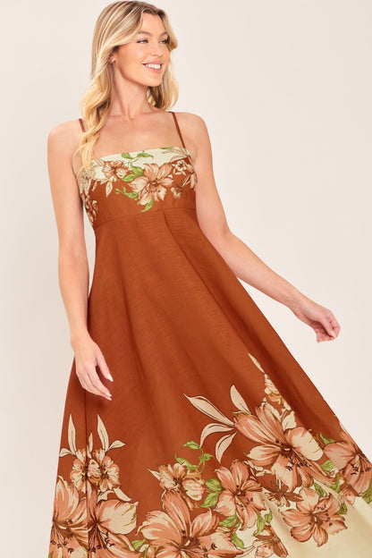 Flying Tomato Autumn Petal Woven Midi Dress view 4 - Fall Dresses Petal And Pup