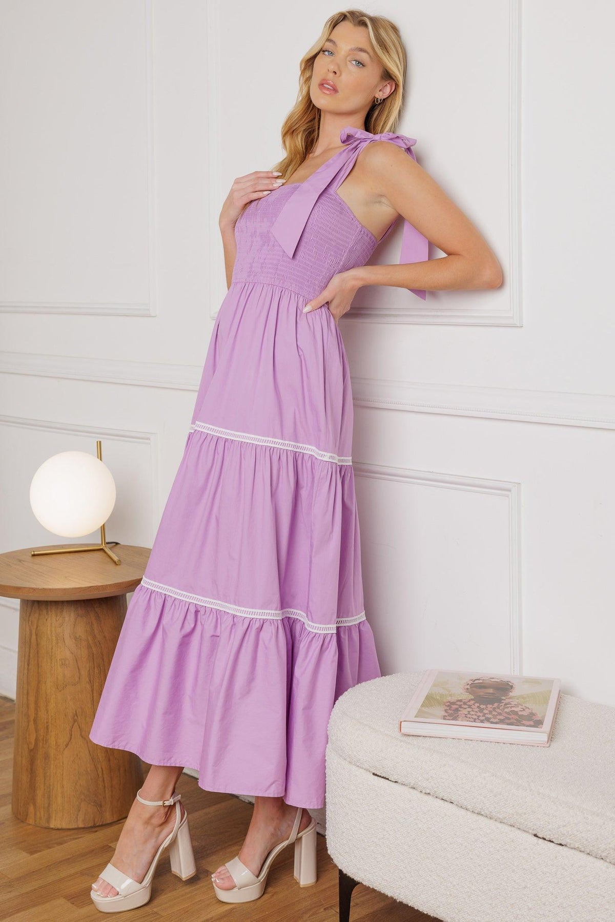 Flying Tomato Better than Ever Poplin Midi Dress - MeeeShop Women's Fashion