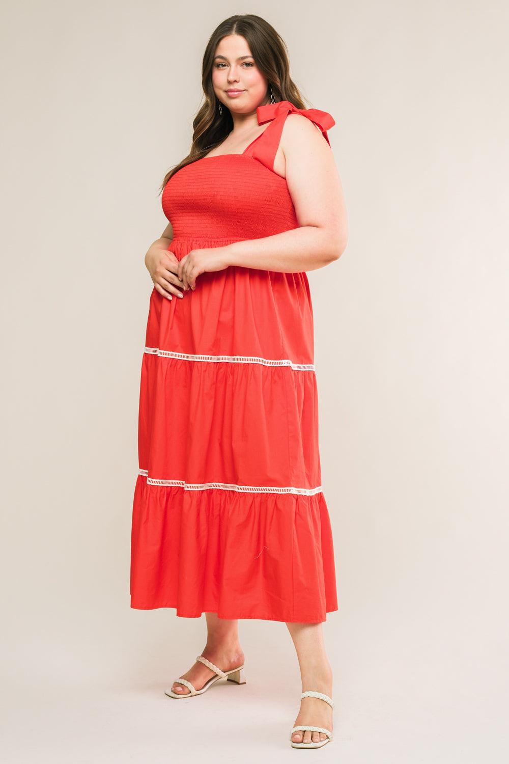 Flying Tomato Better than Ever Poplin Midi Dress in ROYAL BLUE view 10 - Better Dressed Than Me
