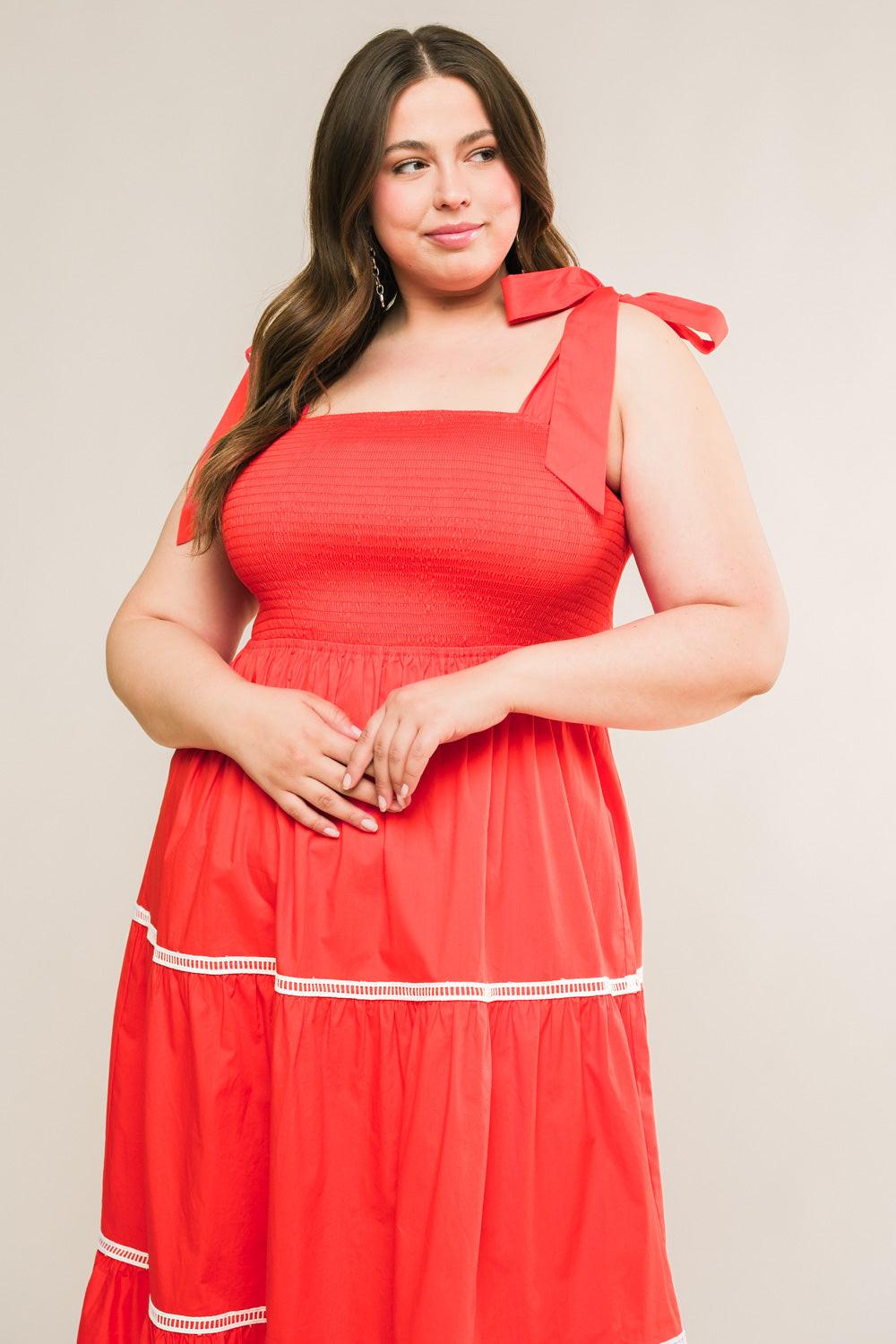 Flying Tomato Better than Ever Poplin Midi Dress in LILAC view 8 - Better Dressed Than Me