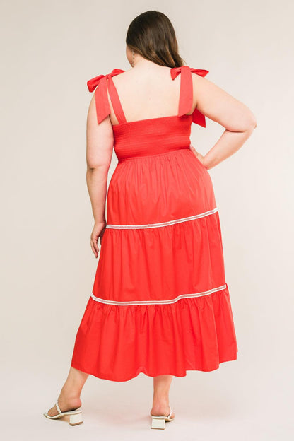 Flying Tomato Better than Ever Poplin Midi Dress in LILAC view 9 - Better Dressed Than Me