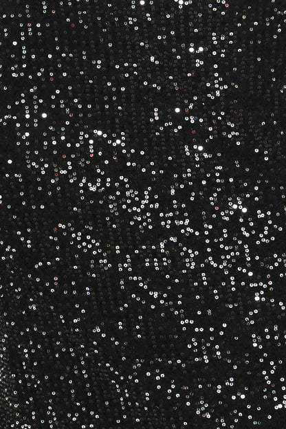 Flying Tomato Bronze Luster Bronze/black Sequin Lace-hem Midi Skirt view 9 (dress)