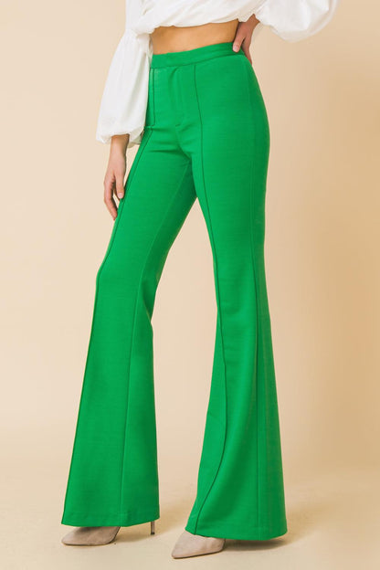 Flying Tomato but Better Flare Pants in BLACK view 4 (bottom)