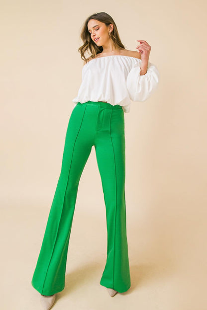 Flying Tomato but Better Flare Pants in BLACK view 6 (bottom)