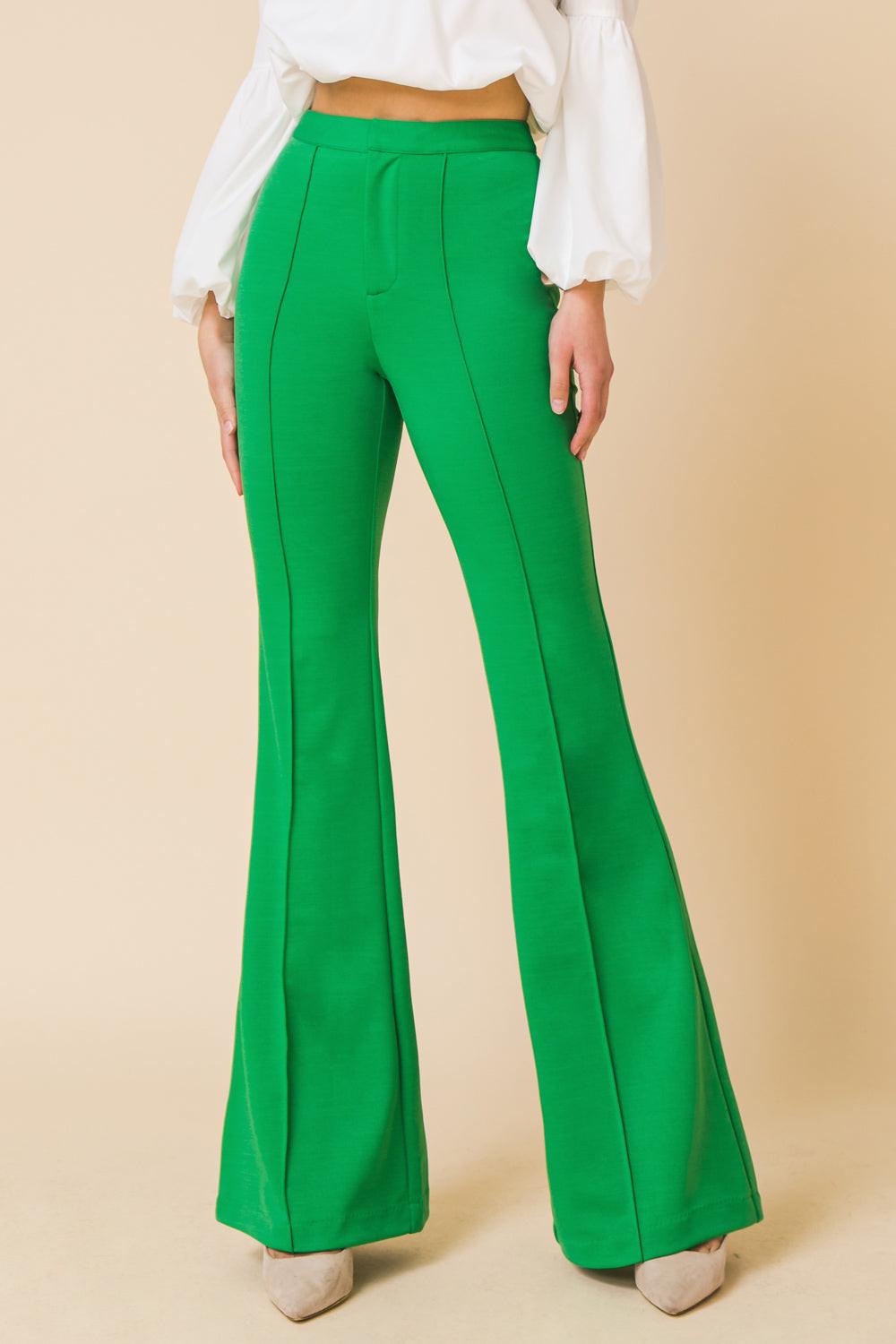 Flying Tomato but Better Flare Pants in WHITE view 7 (bottom)