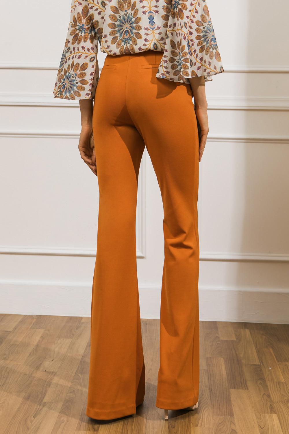Flying Tomato but Better Flare Pants in WHITE view 8 (bottom)
