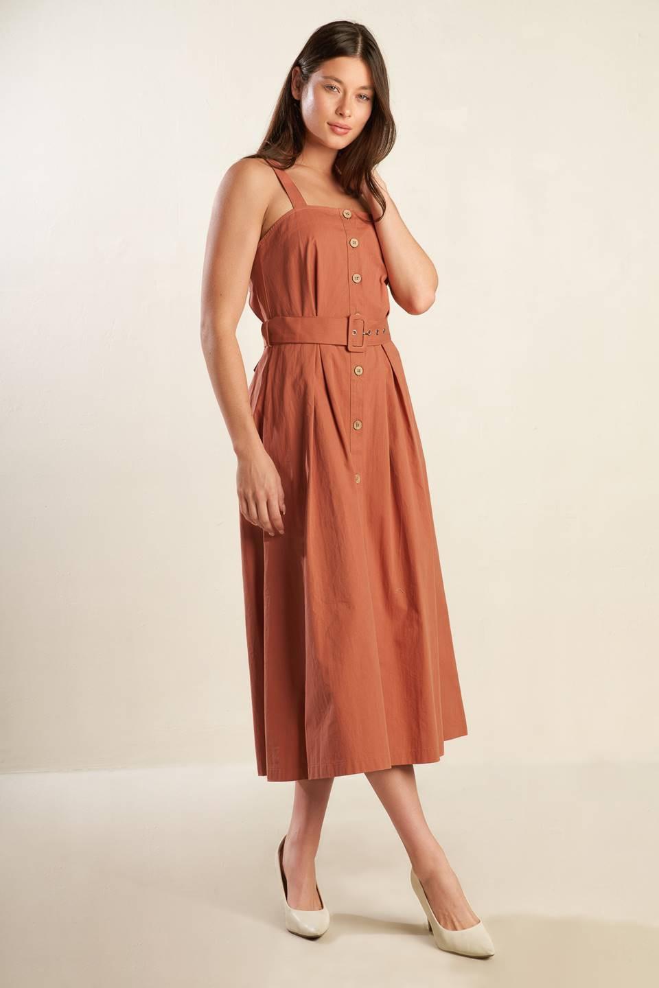 Flying Tomato California Dreaming Woven Midi Dress view 18 - California Dreaming Dress Code