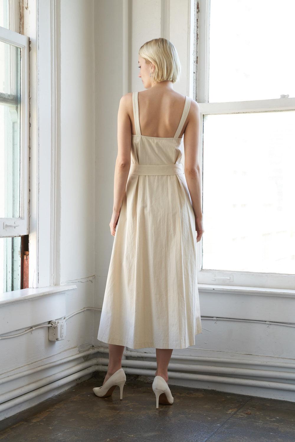 Flying Tomato California Dreaming Woven Midi Dress in RUST view 4 - California Dreaming Dress Code