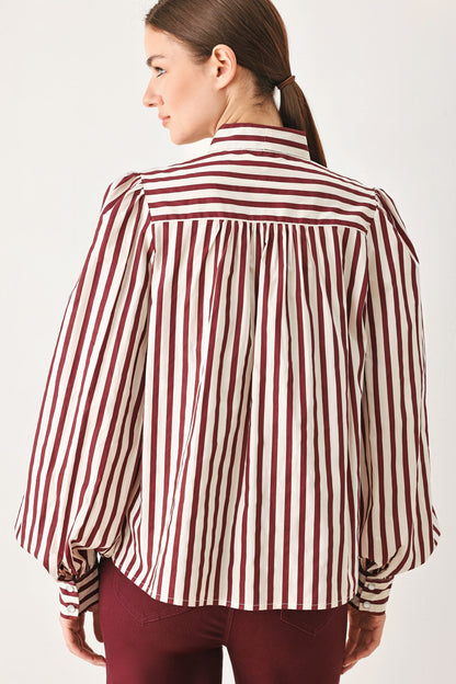 Flying Tomato Candyline Poet Woven Top view 12 - Candy Top Post Malone