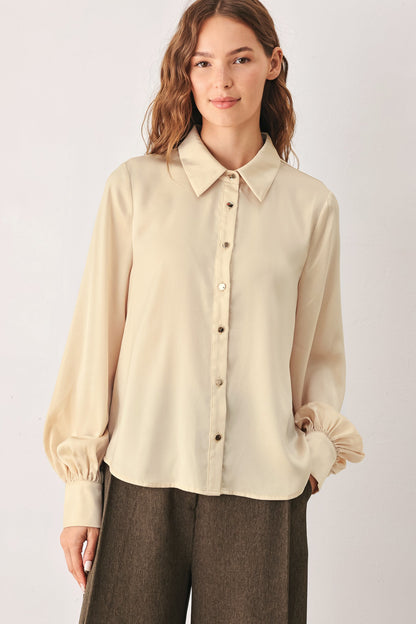 Flying Tomato Canyon Brown Woven Top view 13