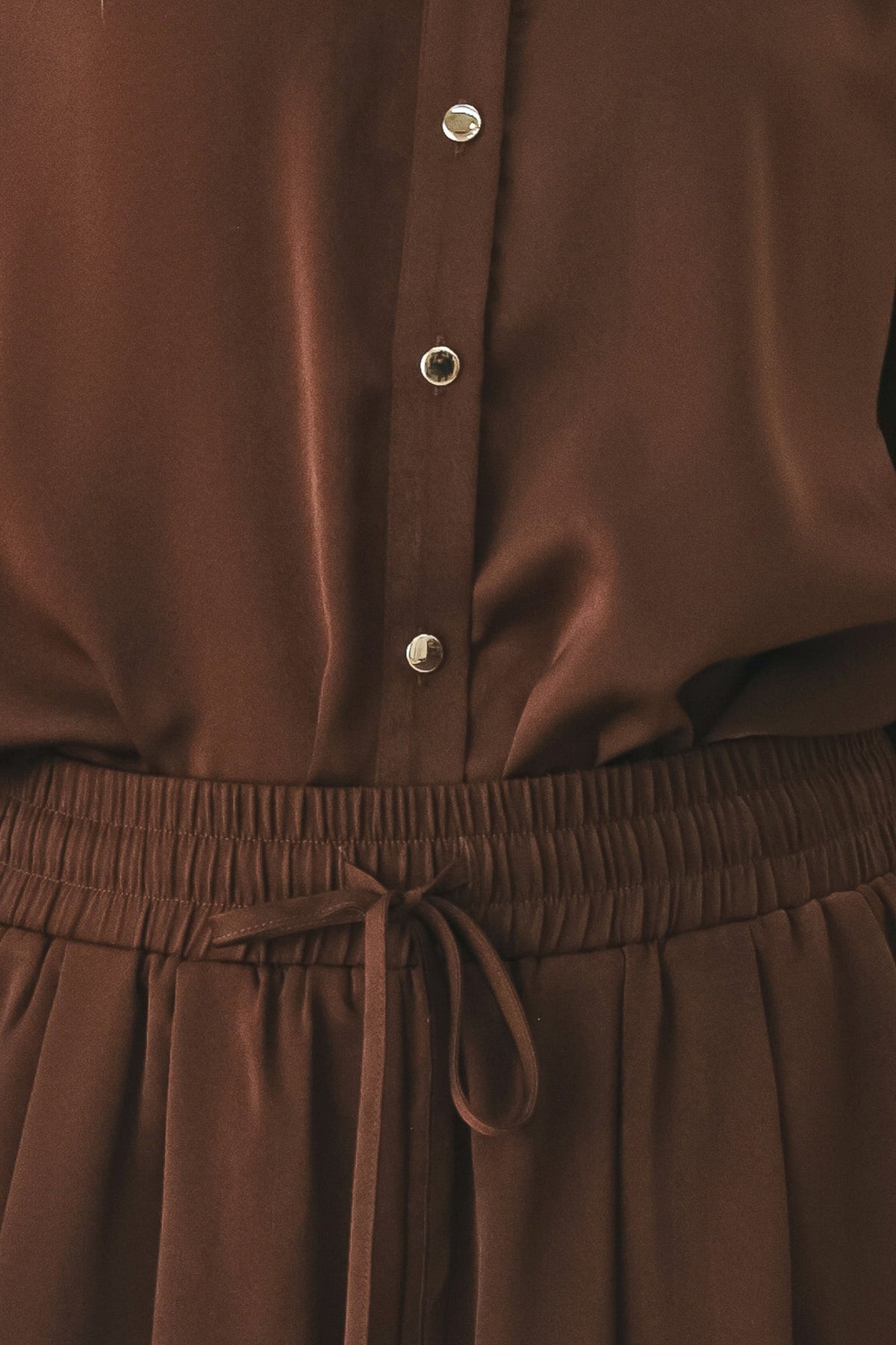 Flying Tomato Canyon Brown Woven Top view 8