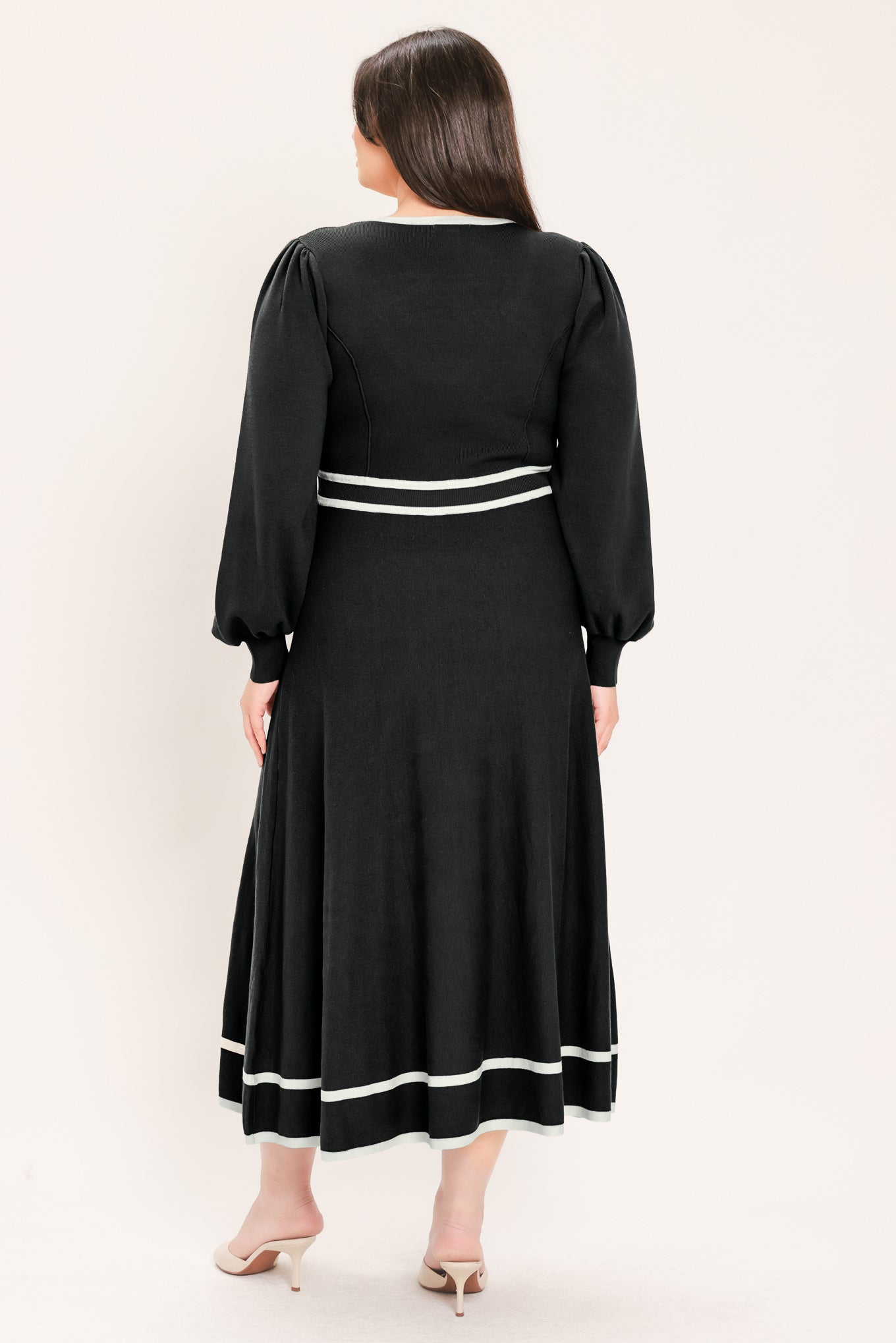Flying Tomato Cedar Line Elegance Sweater Midi Dress view 20 - Dress Sweater