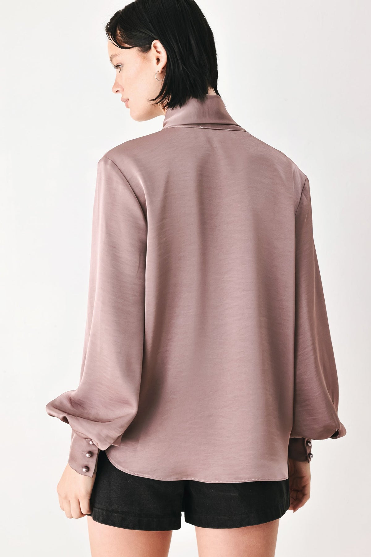 Flying Tomato Champagne Wishes Tie Front Blouse view 15 - Wishes Blouse (top)