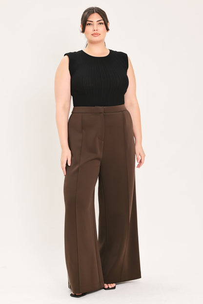 Flying Tomato Chocolate City Stretch Woven Pants view 15 - Comfort Stretch - Chocolate Pants Brand (bottom)