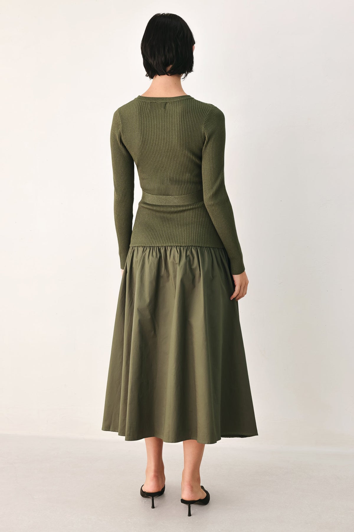 Flying Tomato City After Dark Mixed Media Midi Dress view 14 - Ivy City Ever After Dress
