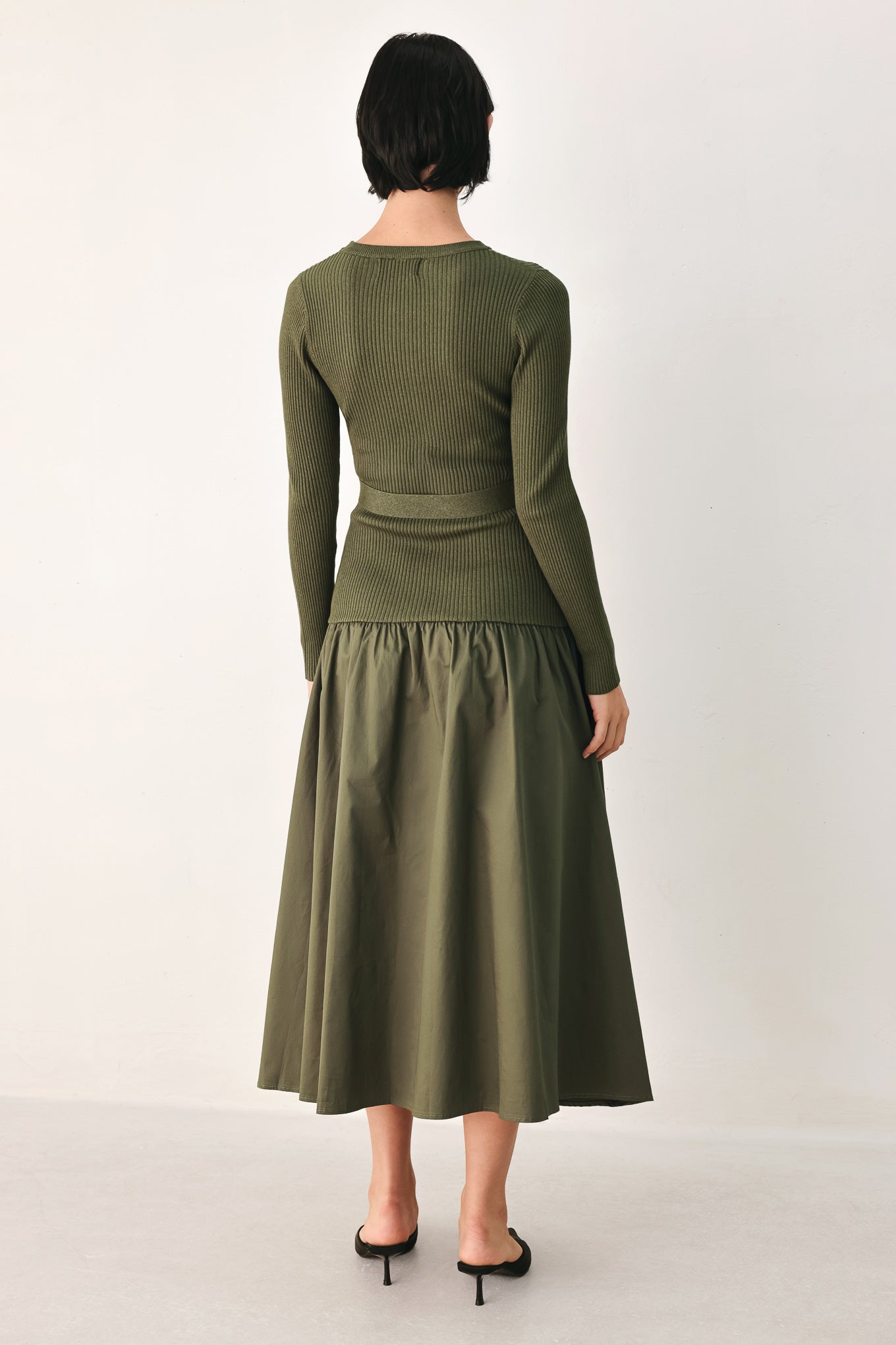 Flying Tomato City After Dark Mixed Media Midi Dress view 14 - Ivy City Ever After Dress