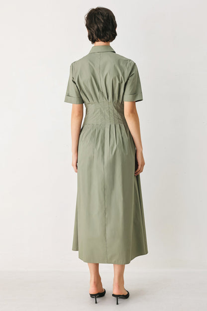 Flying Tomato Countryside Charm Woven Midi Dress in MAUVE view 12 - Country Charm Dress