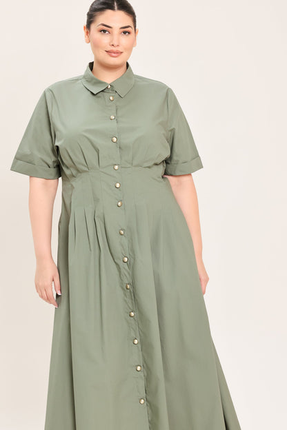 Flying Tomato Countryside Charm Woven Midi Dress view 16 - Country Charm Dress