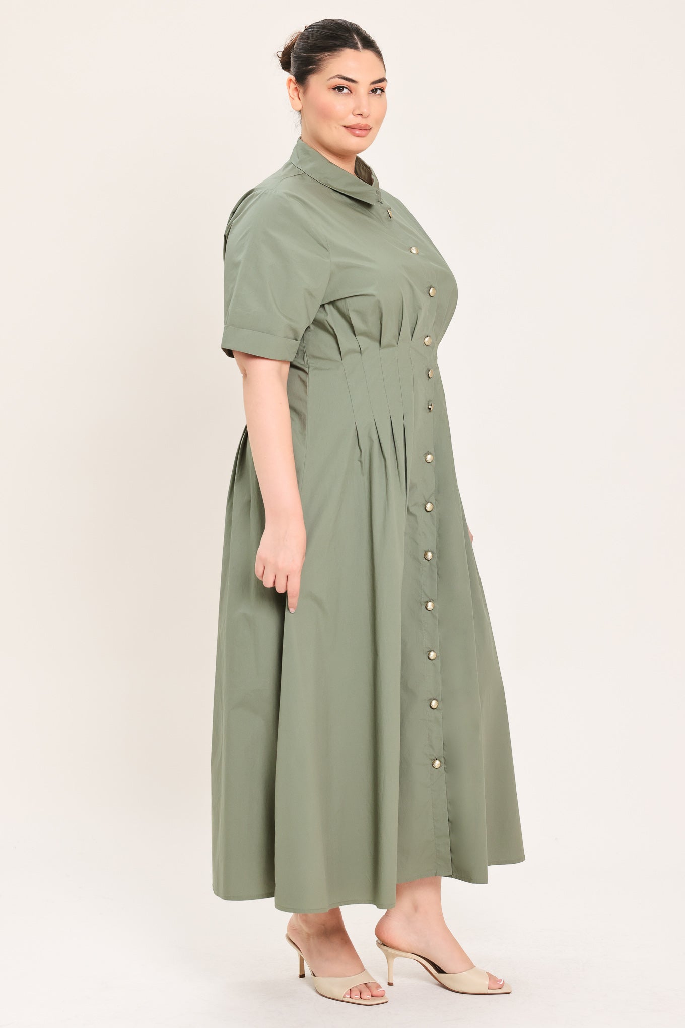 Flying Tomato Countryside Charm Woven Midi Dress view 17 - Country Charm Dress