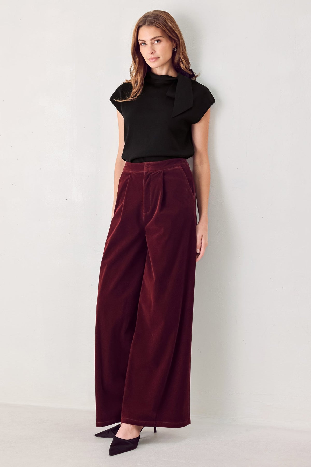 Flying Tomato Coy Charm Velvet Pants view 4 - Charm Pants Off (bottom)