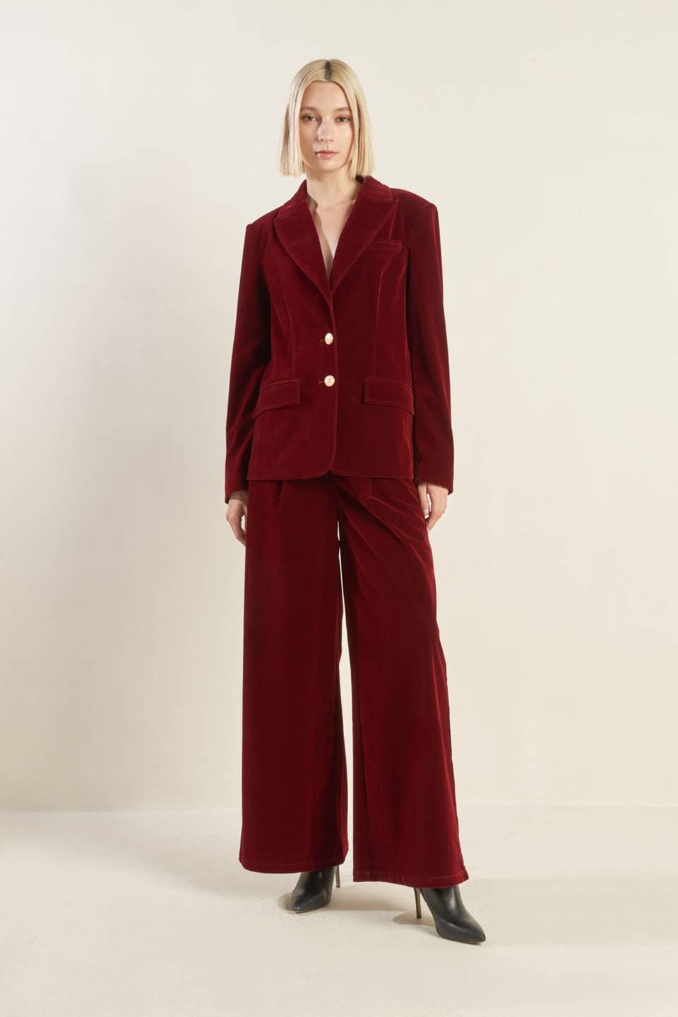 Flying Tomato Coy Charm Velvet Pants view 5 - Charm Pants Off (bottom)