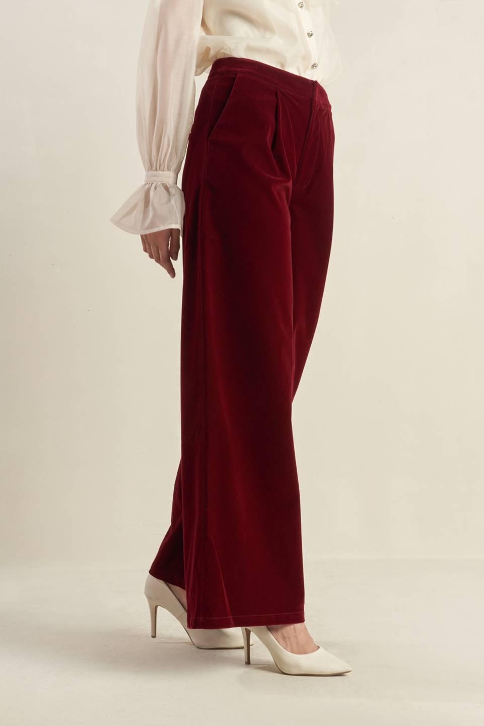 Flying Tomato Coy Charm Velvet Pants view 7 - Charm Pants Off (bottom)