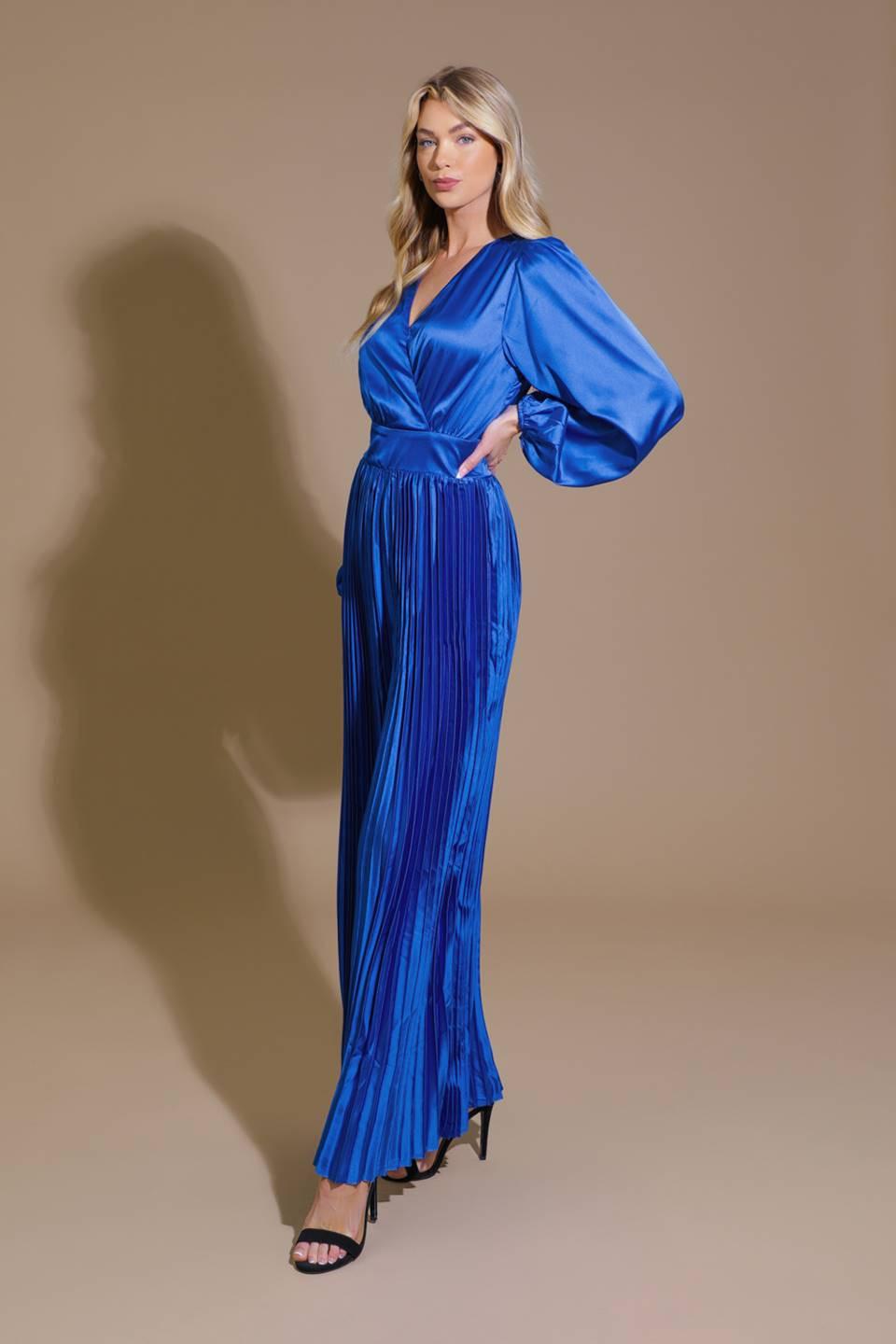 Flying Tomato Crushing on You Satin Jumpsuit view 7 (one-piece)