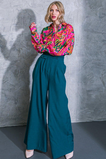 Flying Tomato Delicate Feelings Woven Pants - MeeeShop Women's Fashion