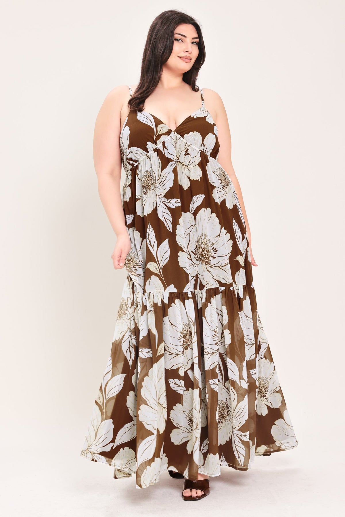 Flying Tomato Desert Bloom Woven Maxi Dress - MeeeShop Women's Fashion