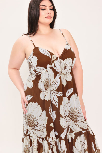 Flying Tomato Desert Bloom Woven Maxi Dress view 10 - Desert Flower Dress