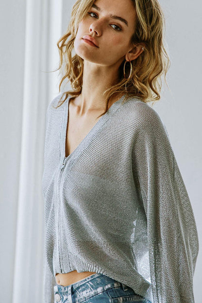 Flying Tomato Here Goes Nothing Sweater Top view 10 - Top Sweater