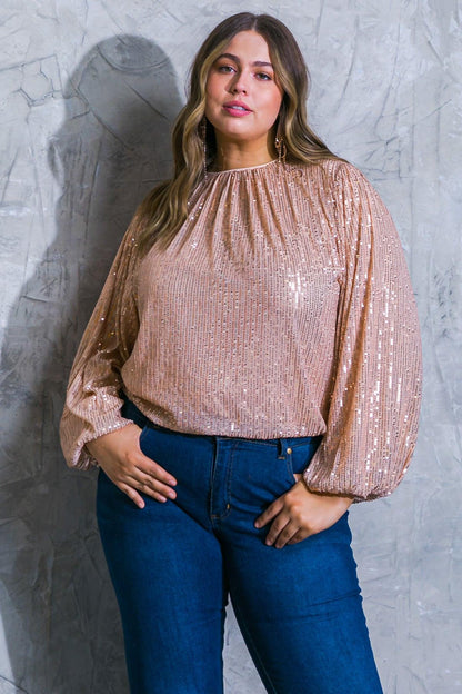 Flying Tomato Hope You Remember Sequin Top in BLACK view 12 - Hope You Best