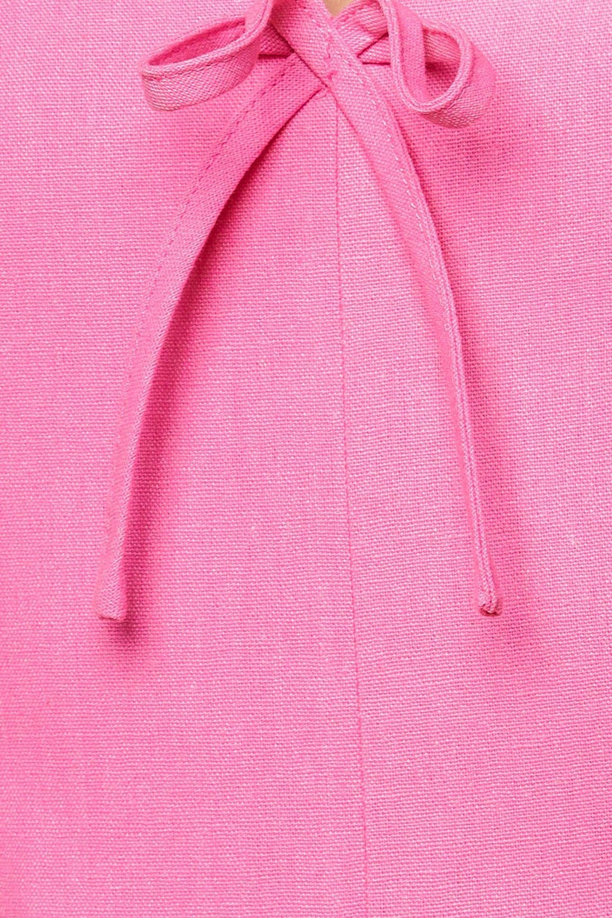 Flying Tomato Let the Light Pink Woven Midi Dress - MeeeShop Women's Fashion