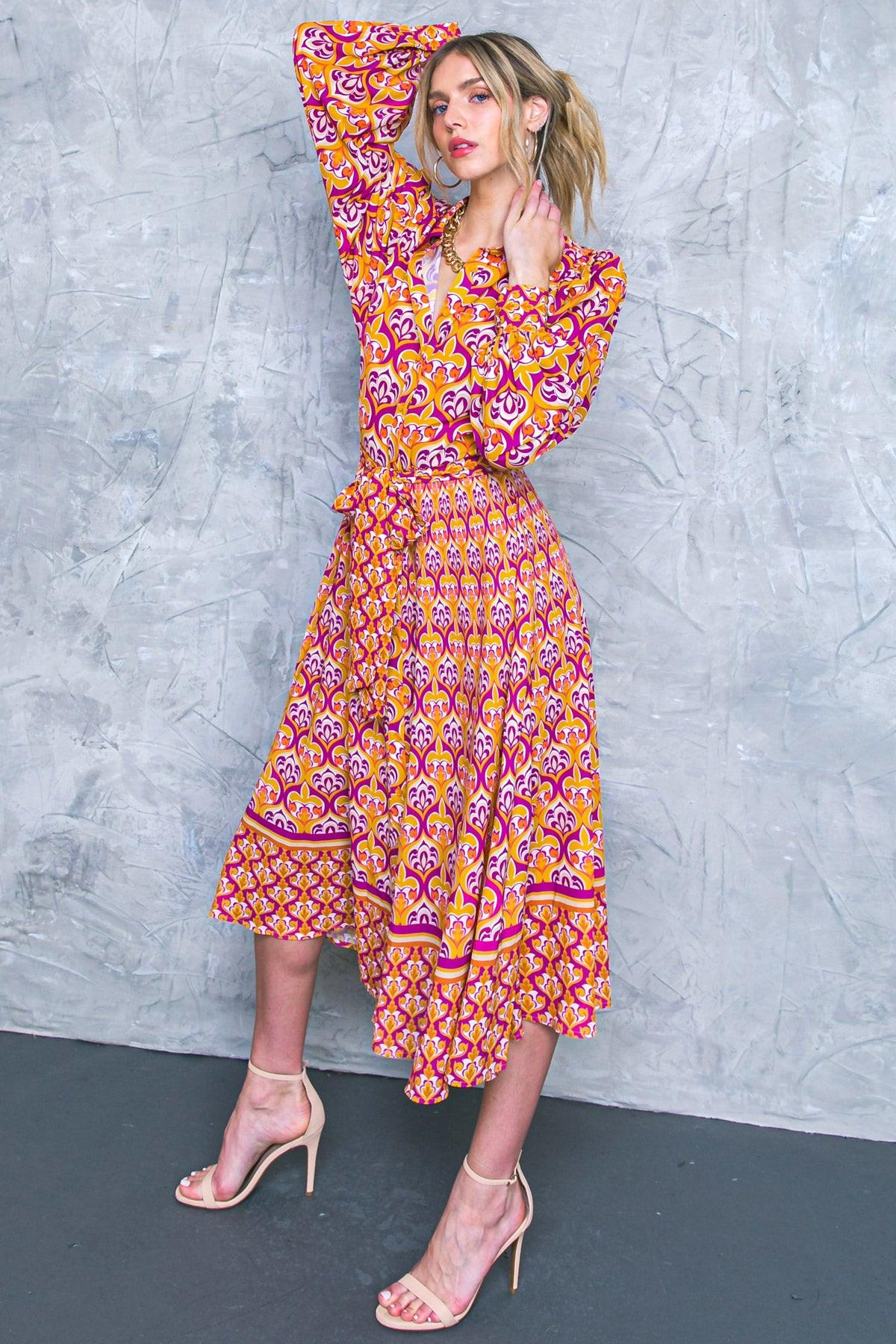Flying Tomato Lifetime Celebrations Woven Shirt Dress view 5