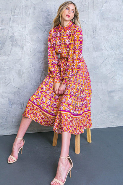 Flying Tomato Lifetime Celebrations Woven Shirt Dress view 6
