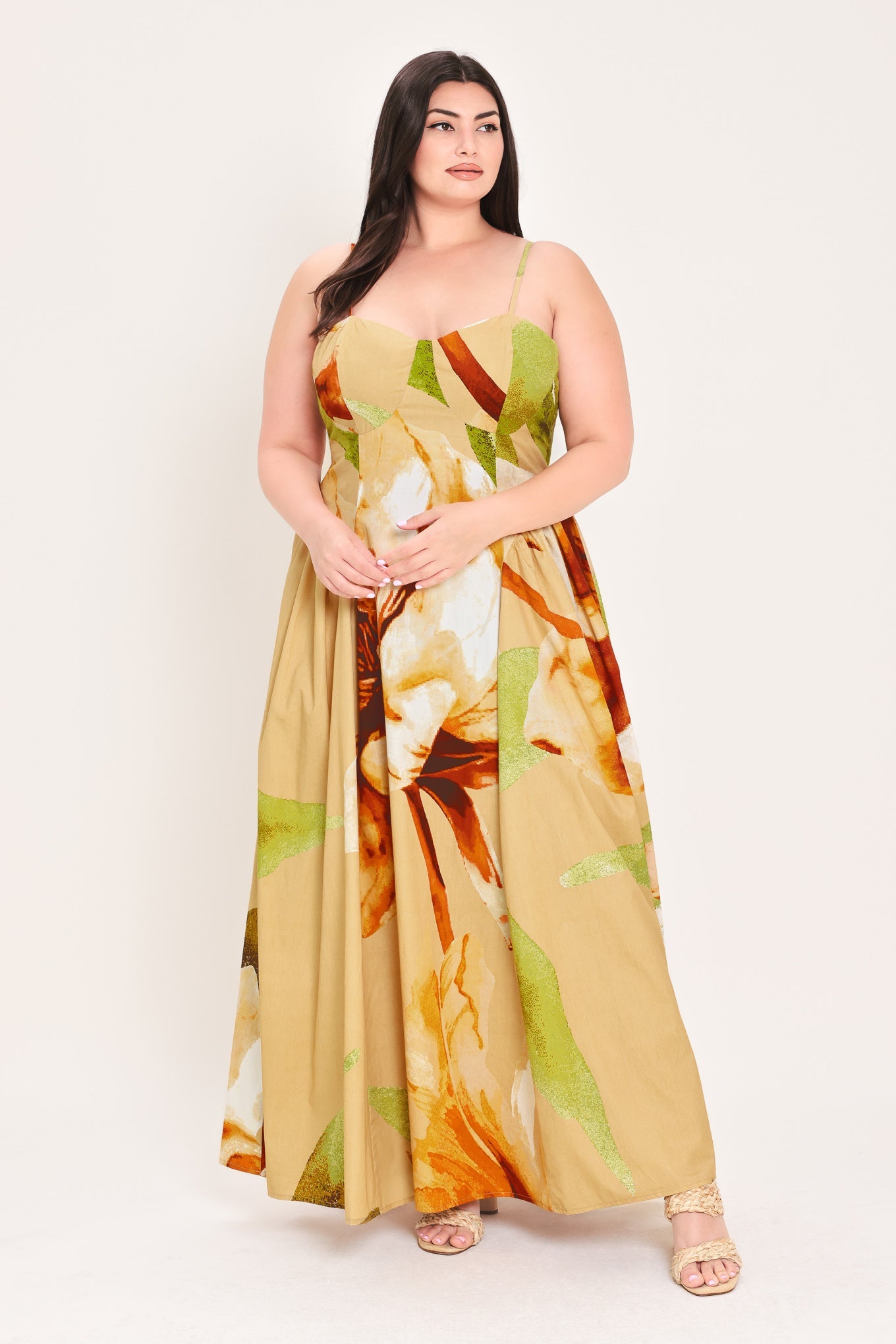 Flying Tomato Limoncello Garden Woven Maxi Dress view 9 - Lemon Garden Dress Code