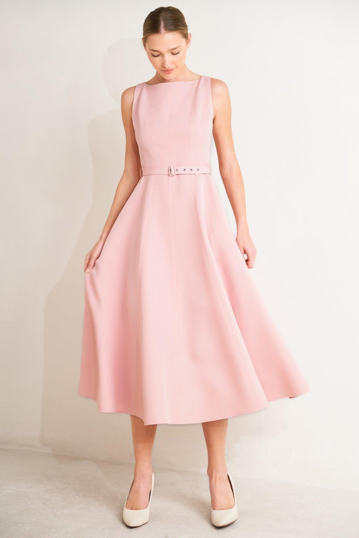 Flying Tomato Living the Dream Woven Midi Dress - MeeeShop Women's Fashion