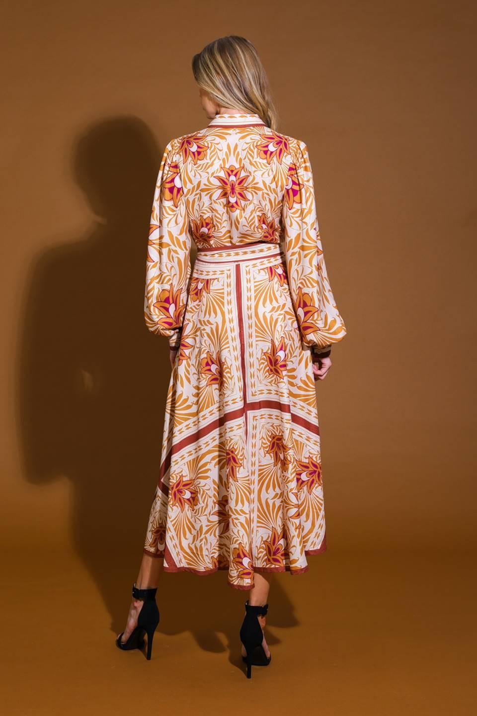 Flying Tomato Love Espresso Woven Midi Dress view 7 - Lov Brown Dress