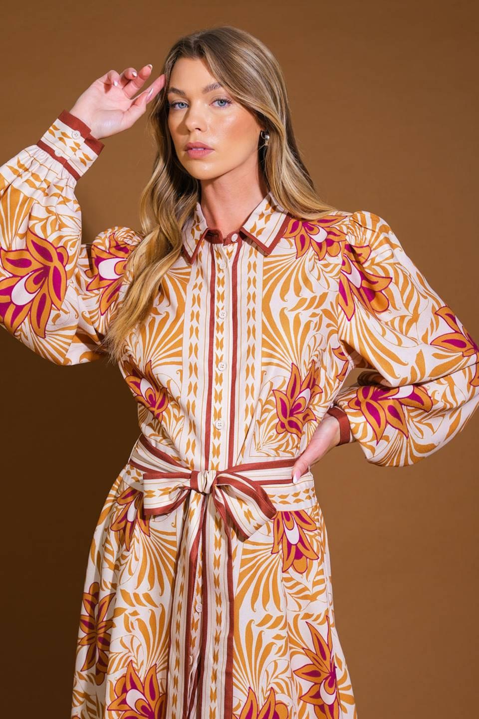 Flying Tomato Love Espresso Woven Midi Dress view 9 - Lov Brown Dress