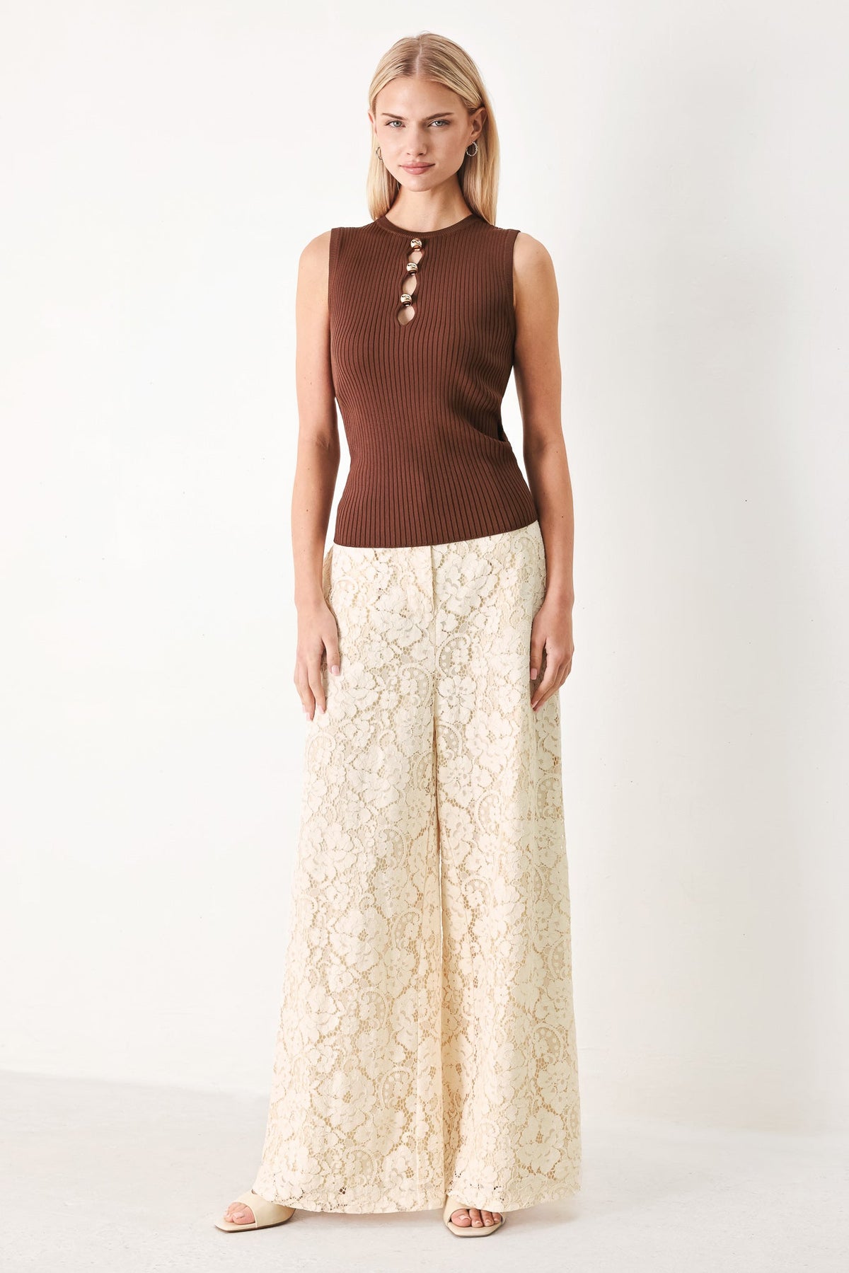 Flying Tomato Loving This Look Sweater Knit Top - MeeeShop Women's Fashion