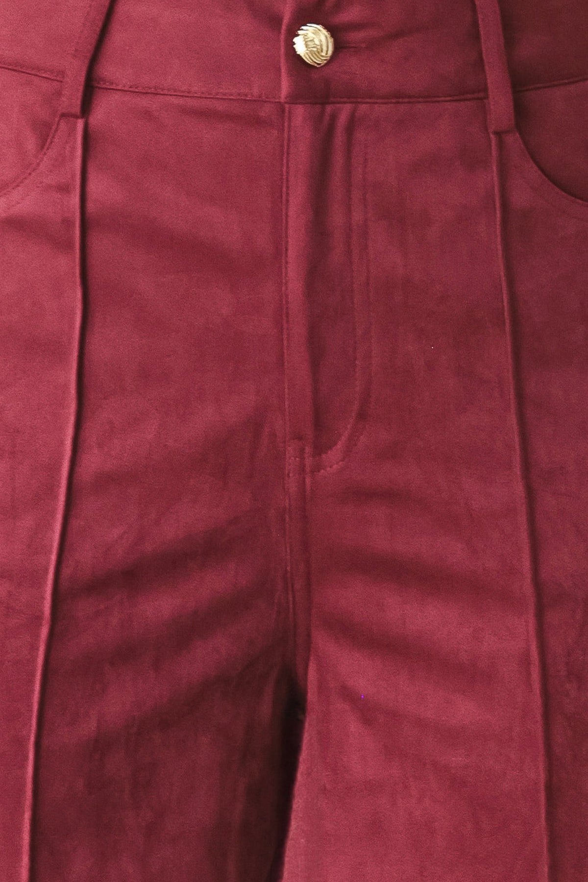 Flying Tomato Midnight Mesa Style Faux Suede Pants view 11 (bottom)