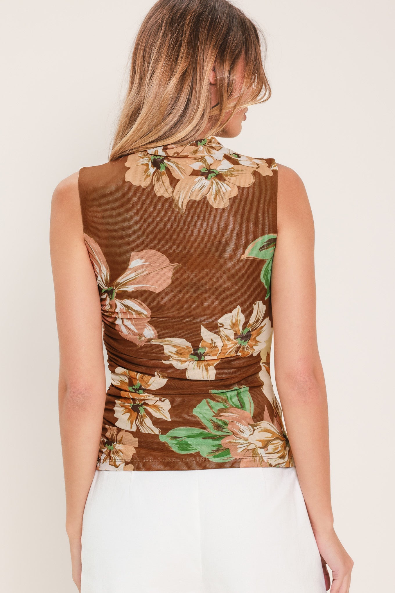 Flying Tomato Mocha Garden Power Mesh Top view 6