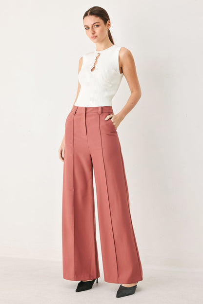 Flying Tomato Modern Flow Woven Pants view 9 - Modest Flowy Pants (bottom)