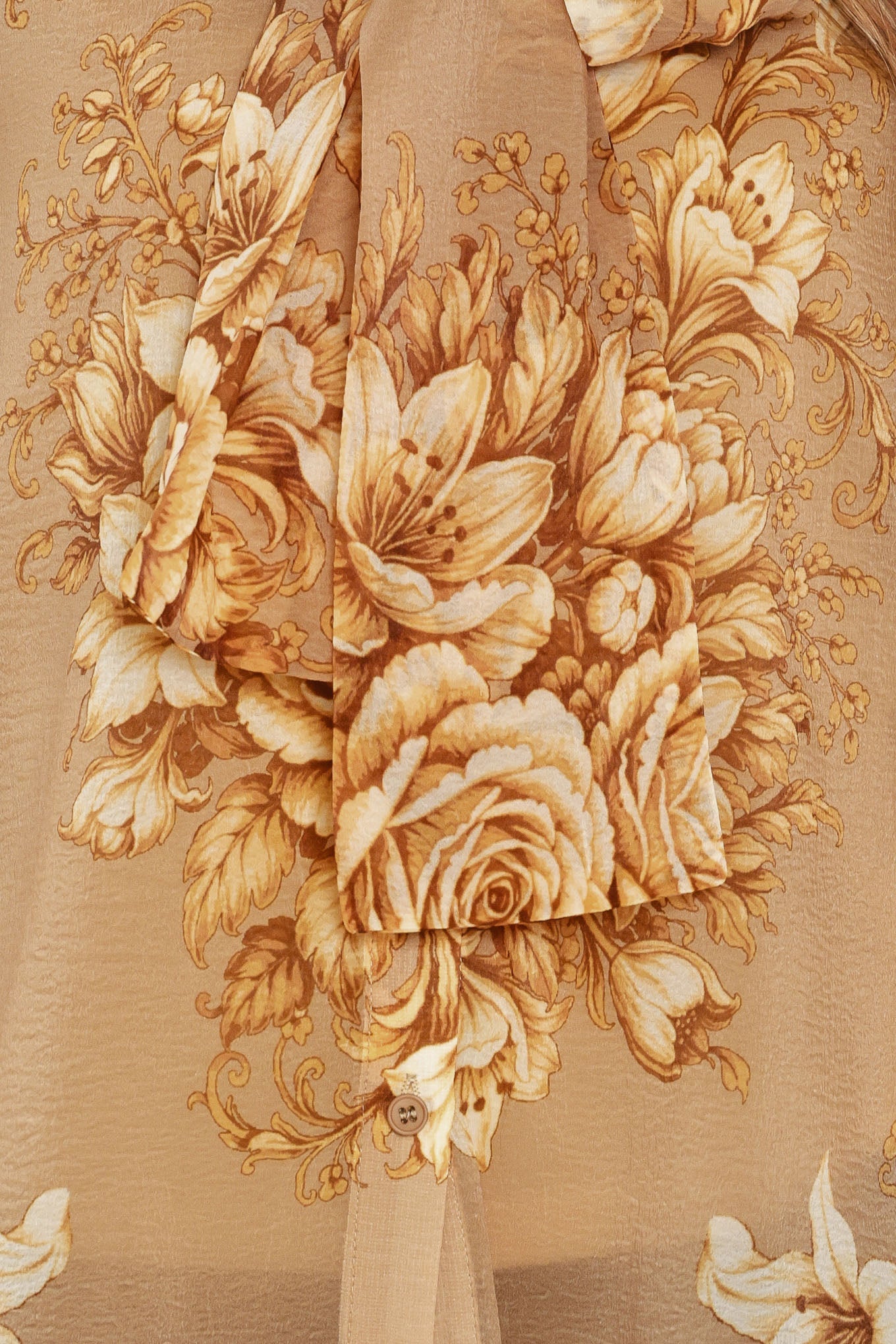 Flying Tomato Moonlit Garden Bow Tie Blouse view 16 - Moonlit Garden Collection (top)