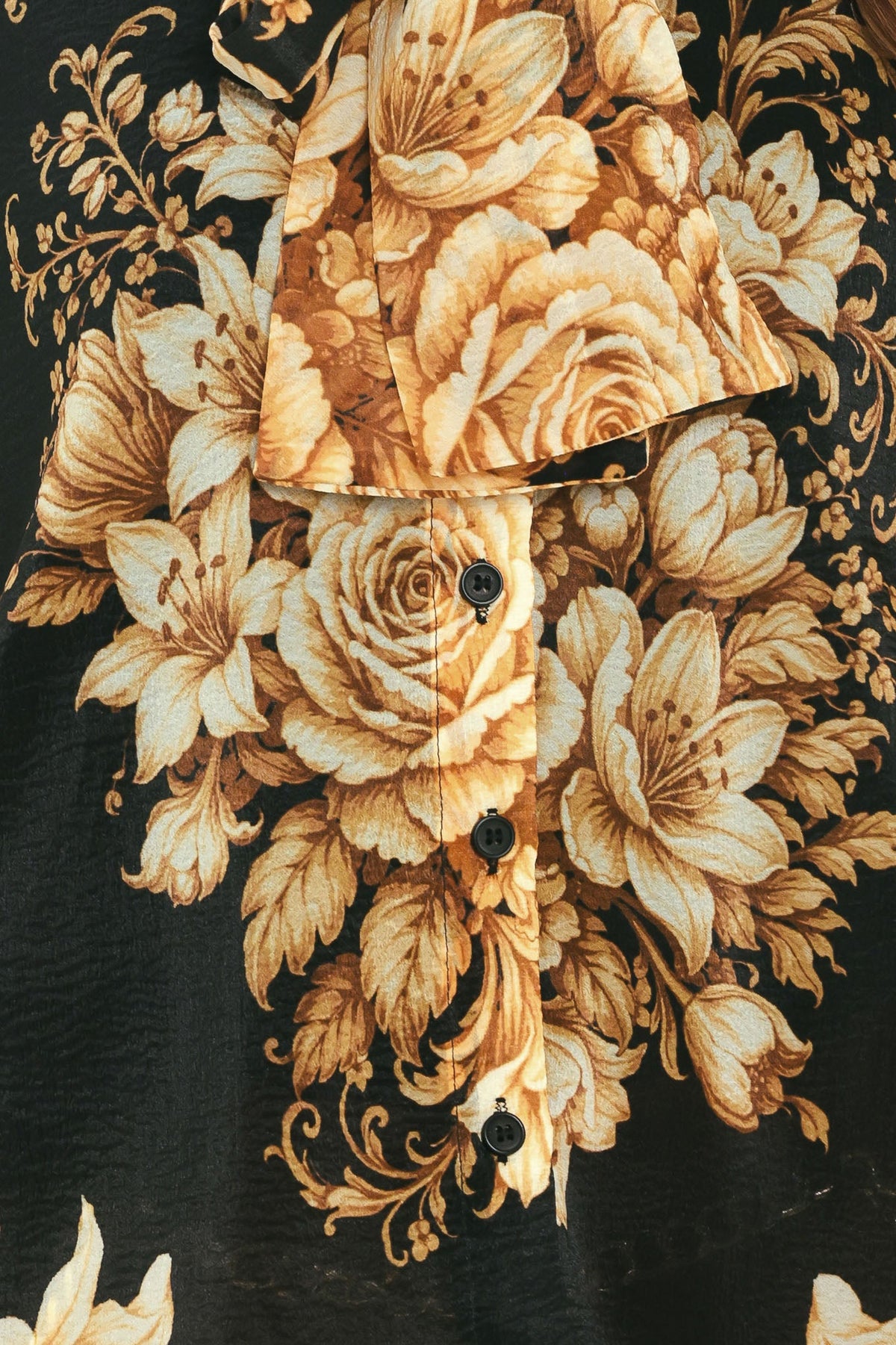 Flying Tomato Moonlit Garden Bow Tie Blouse view 9 - Moonlit Garden Collection (top)