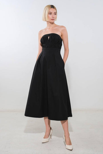 Flying Tomato Mystic Muse Woven Midi Dress - MeeeShop Women's Fashion