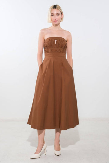 Flying Tomato Mystic Muse Woven Midi Dress - MeeeShop Women's Fashion