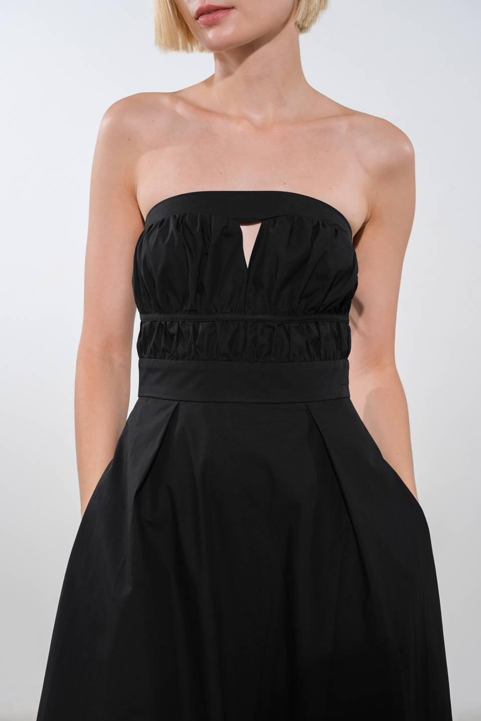 Flying Tomato Mystic Muse Woven Midi Dress in MOCHA view 5 - Mystery Muse Dress