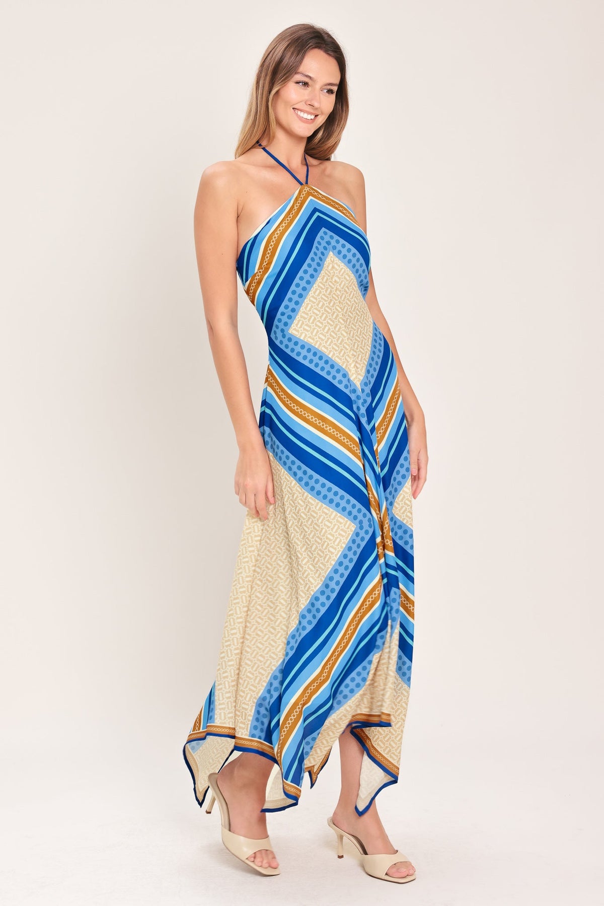 Flying Tomato Paradise Code Woven Midi Dress - MeeeShop Women's Fashion